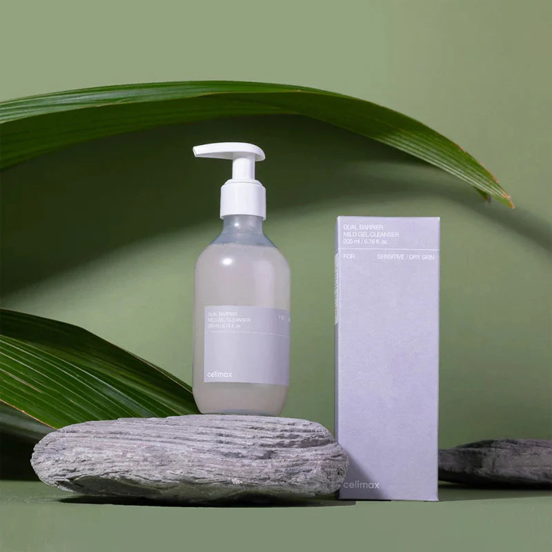 Celimax Dual Barrier Mild Gel Cleanser – barrier-safe low-pH cleanse