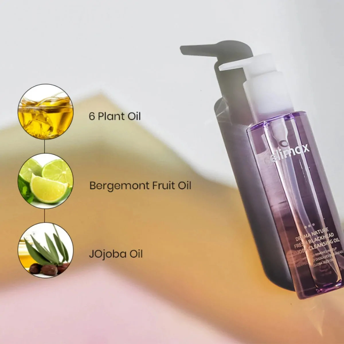Celimax Fresh Blackhead Jojoba Cleansing Oil – jojoba cleansing oil that melts away blackheads