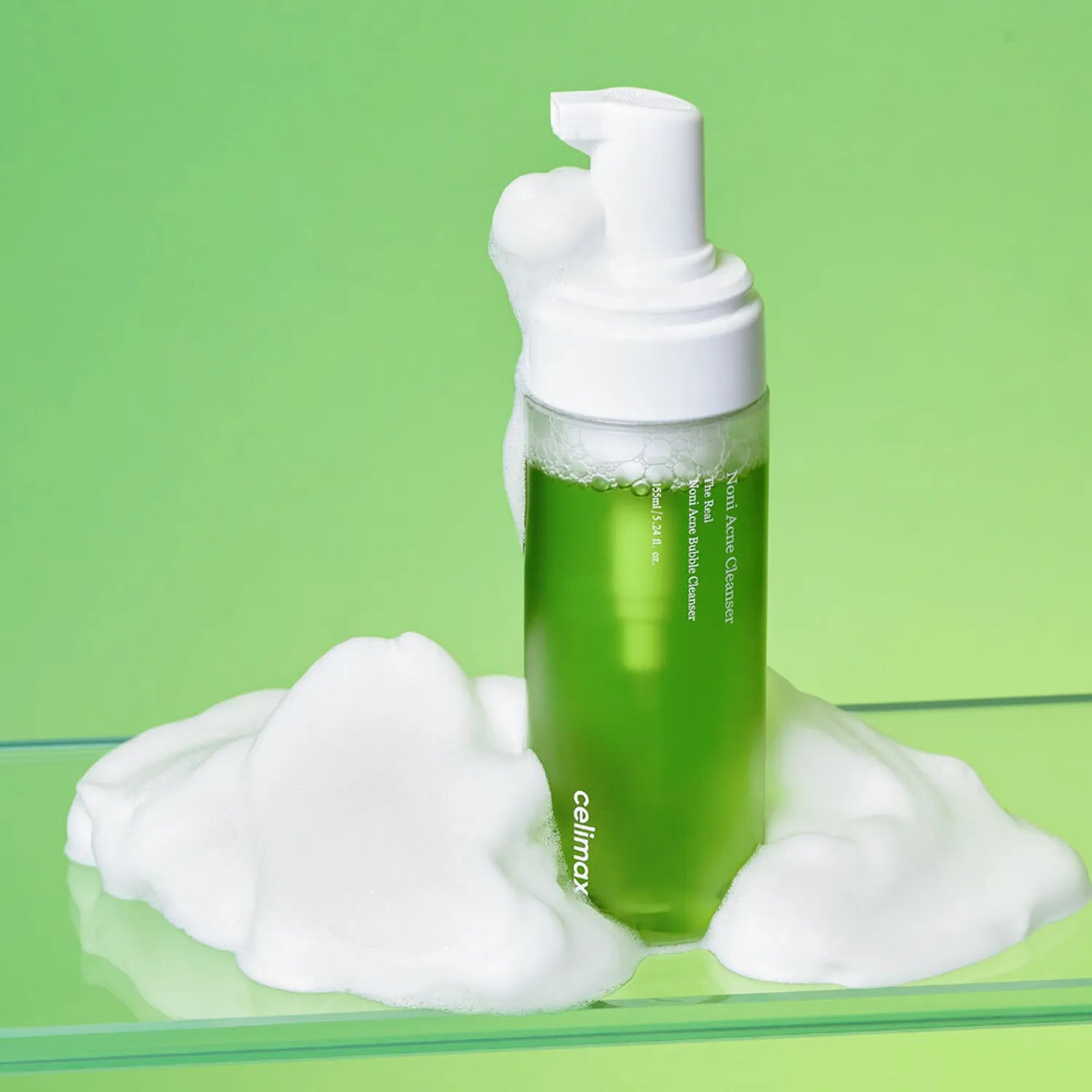 Celimax The Real Noni Acne Bubble Cleanser – purifying bubble foam for clearer skin