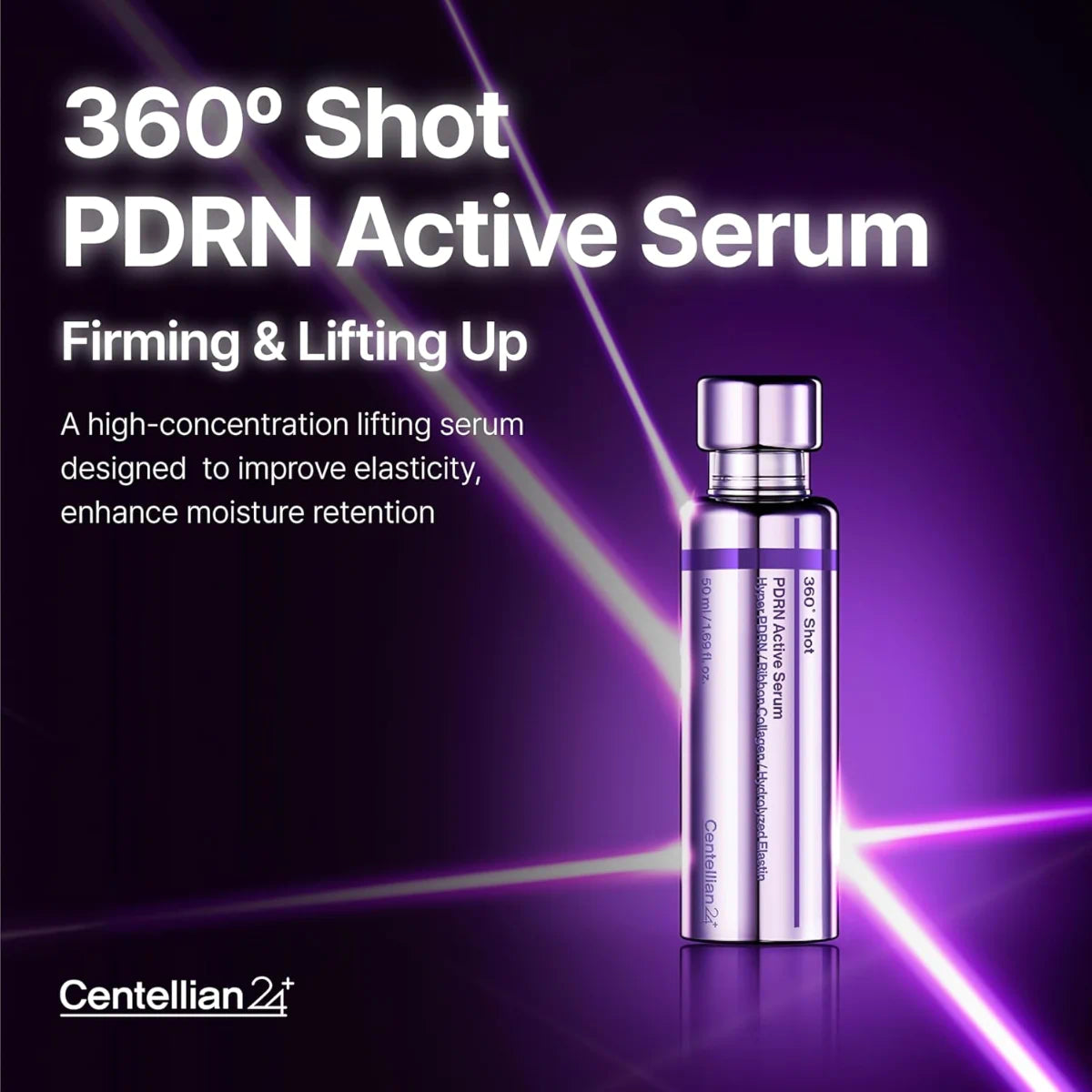 Centellian 24 360 Shot PDRN Active Serum firms and smooths skin, gentle enough for sensitive skin