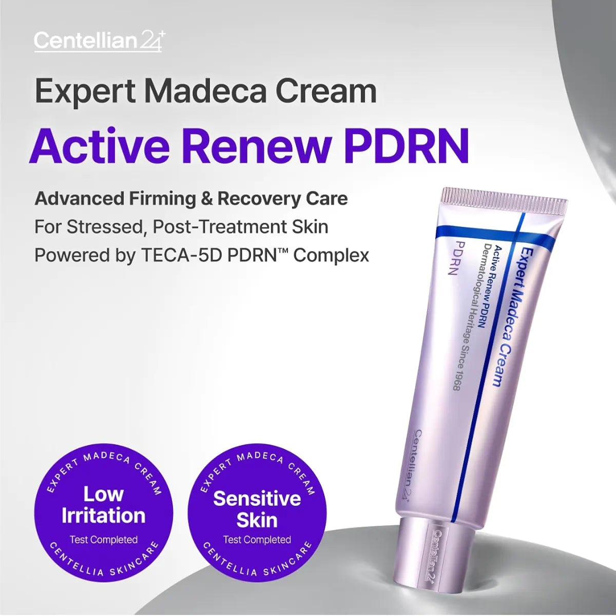 Centellian 24 Expert Madeca Cream Active Renew PDRN 50ml jar details