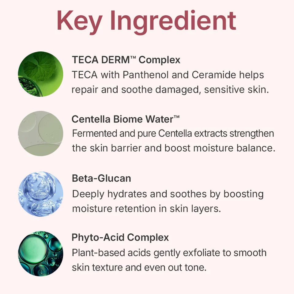 Key ingredients in Centellian 24 Madeca Daily Repair Ampoule: concentrated Centella and ceramide