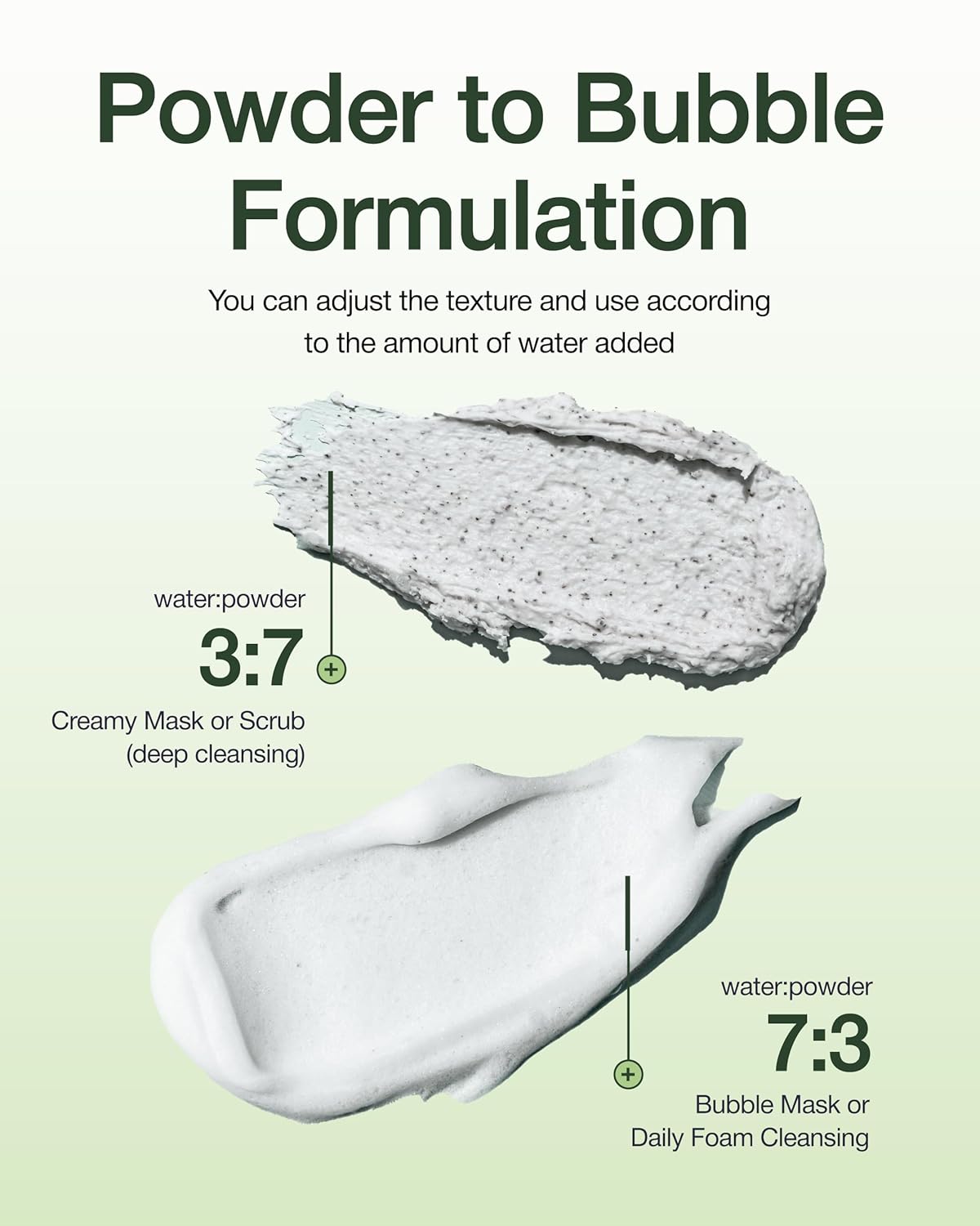 Fine enzyme powder texture of Centellian 24 Madeca Enzyme Cleansing Powder