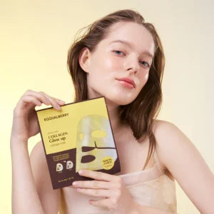 Eqqualberry Collagen Glow Up Hydrogel Mask (4ea)