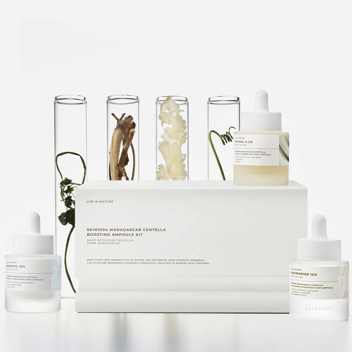 Skin1004 مجموعة أمبولات مدغشقر سينتيلا المعززة
