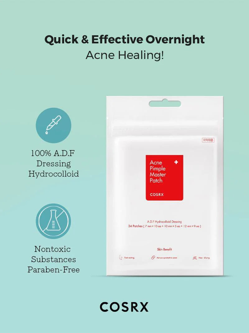 COSRX Acne Pimple Master — absorb fluid and protect blemishes as they heal