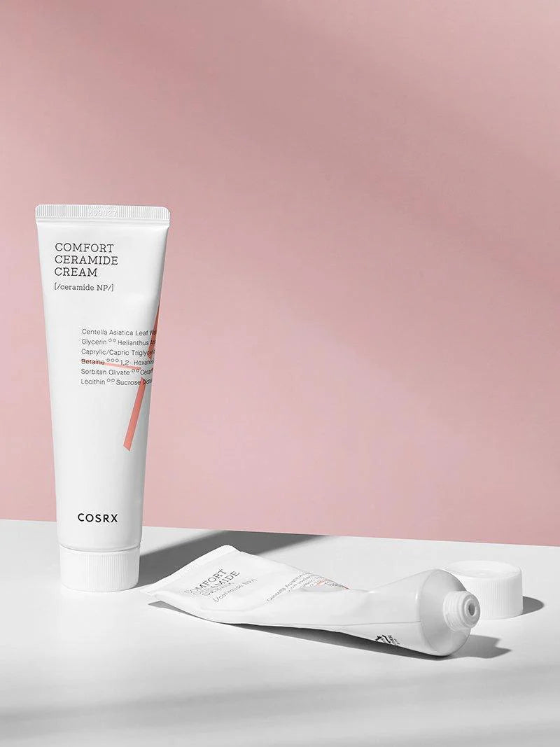 COSRX Balancium Comfort Ceramide Cream — ceramides strengthen and protect the skin barrier