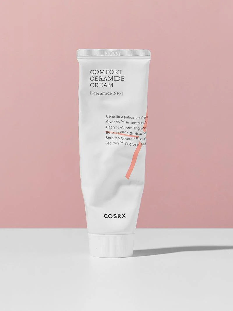 COSRX Balancium Comfort Ceramide Cream — how to use: apply as the last step of skincare