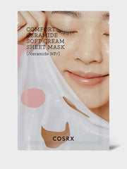 COSRX Balancium Comfort Ceramide Soft Cream Sheet Mask — ceramide soft-cream sheet mask