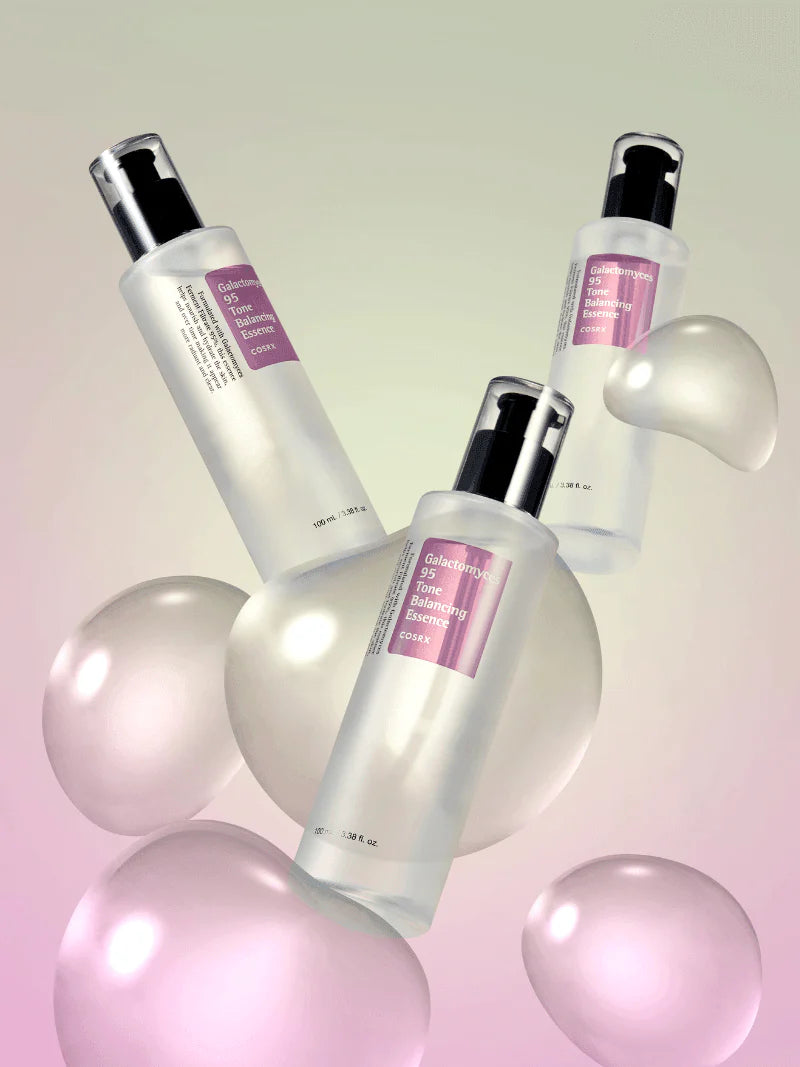 COSRX Galactomyces 95 Tone Balancing Essence — evens and balances uneven skin tone