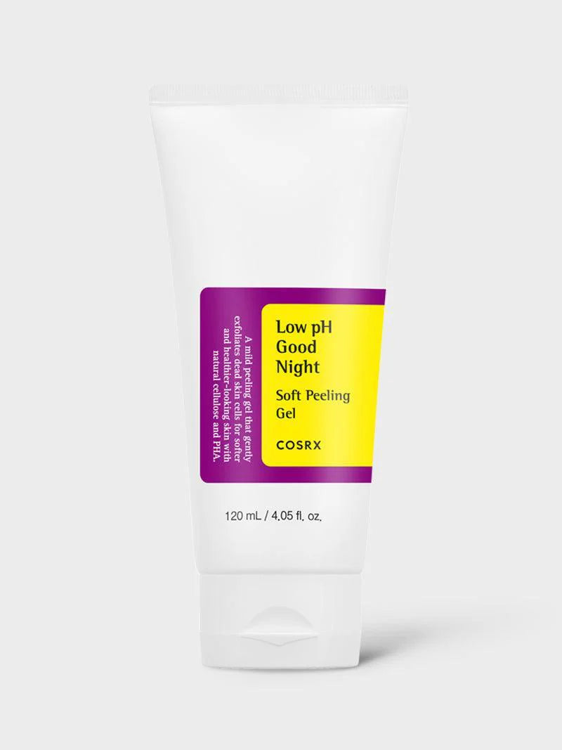 COSRX Low pH Good Night Soft Peeling Gel — gentle nighttime peeling gel
