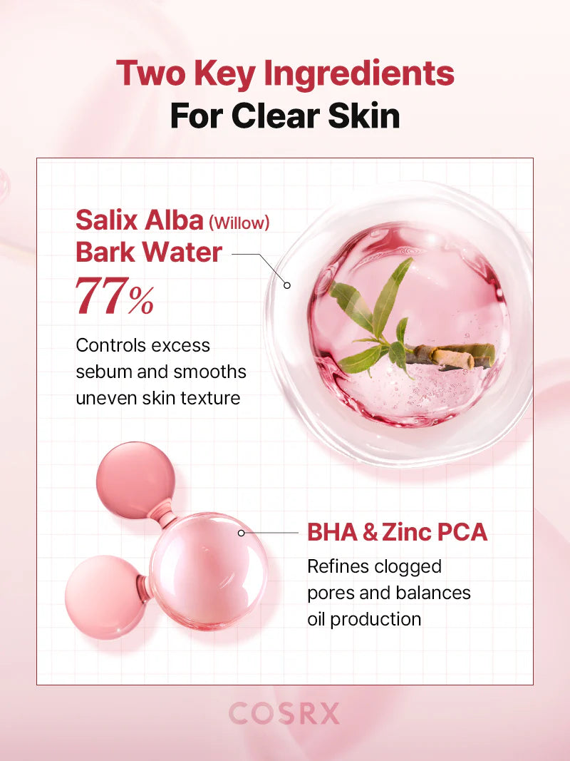 COSRX One Step Original Blemish Pore Clear Pad — refines the look of enlarged pores