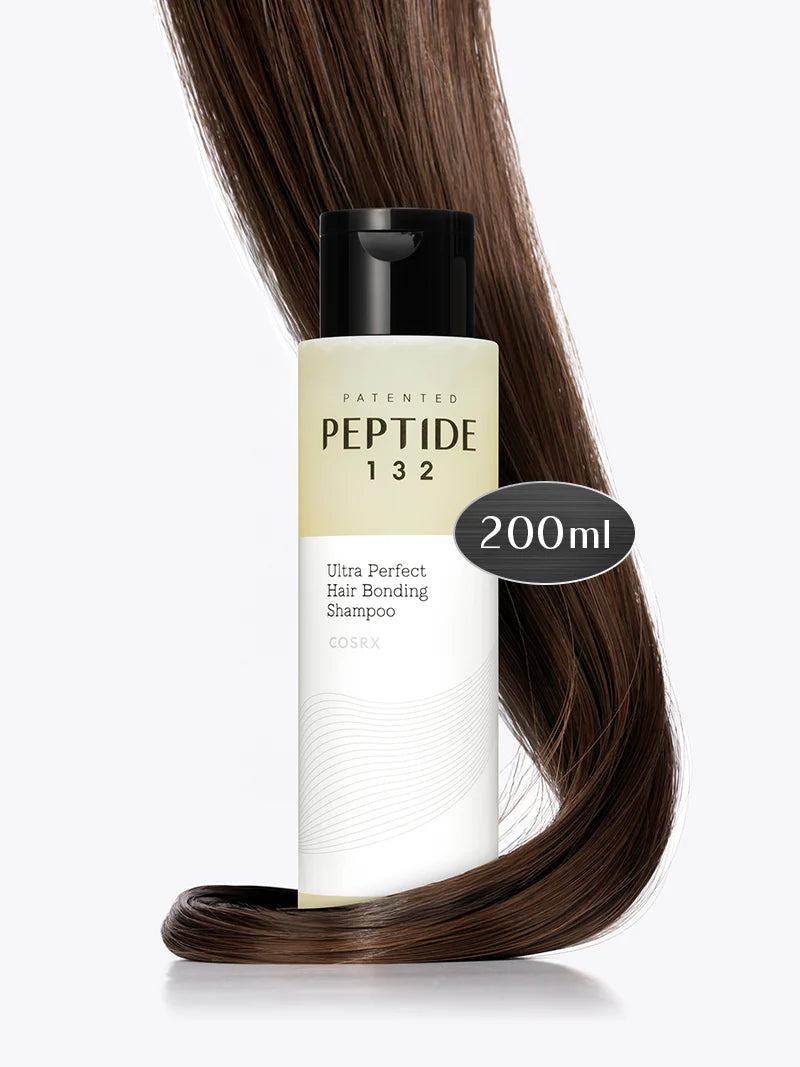 COSRX PEPTIDE-132 Ultra Perfect Hair Bonding Shampoo — peptide hair-bonding repair shampoo