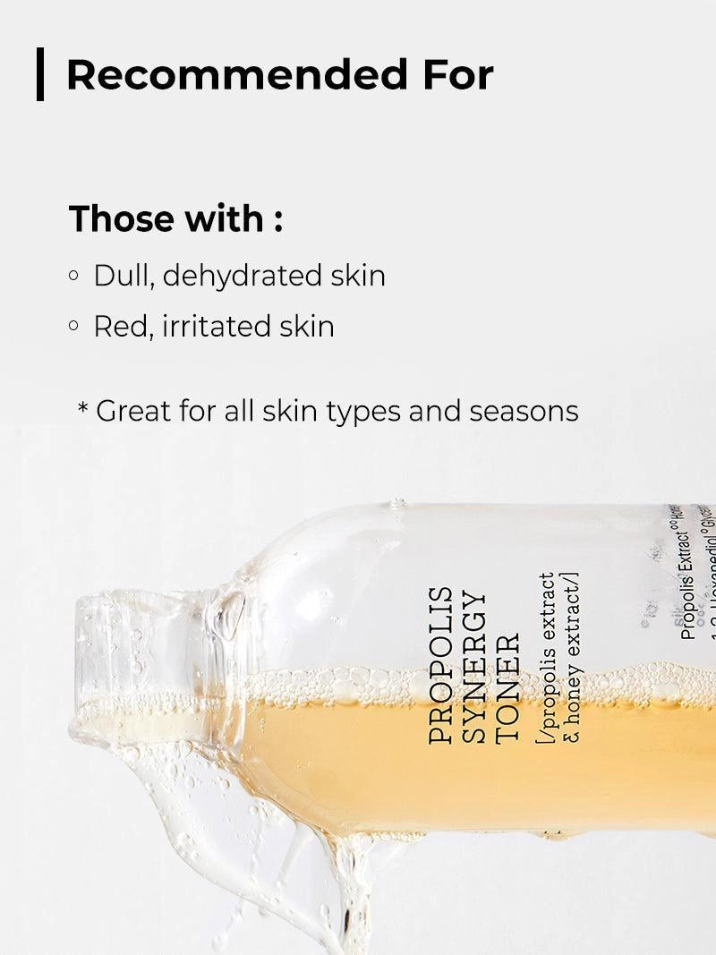 COSRX Propolis Synergy Toner — soothes and comforts stressed skin
