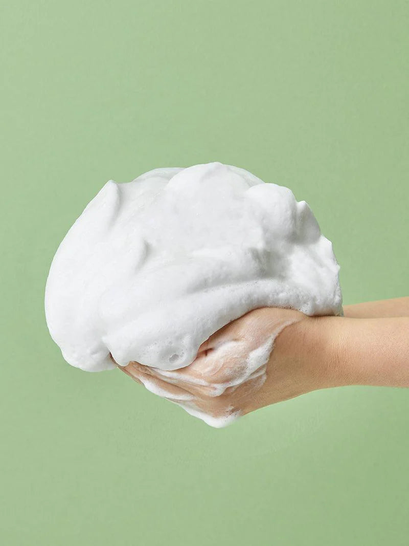 COSRX Pure Fit Cica Creamy Foam Cleanser — rich creamy foam removes impurities