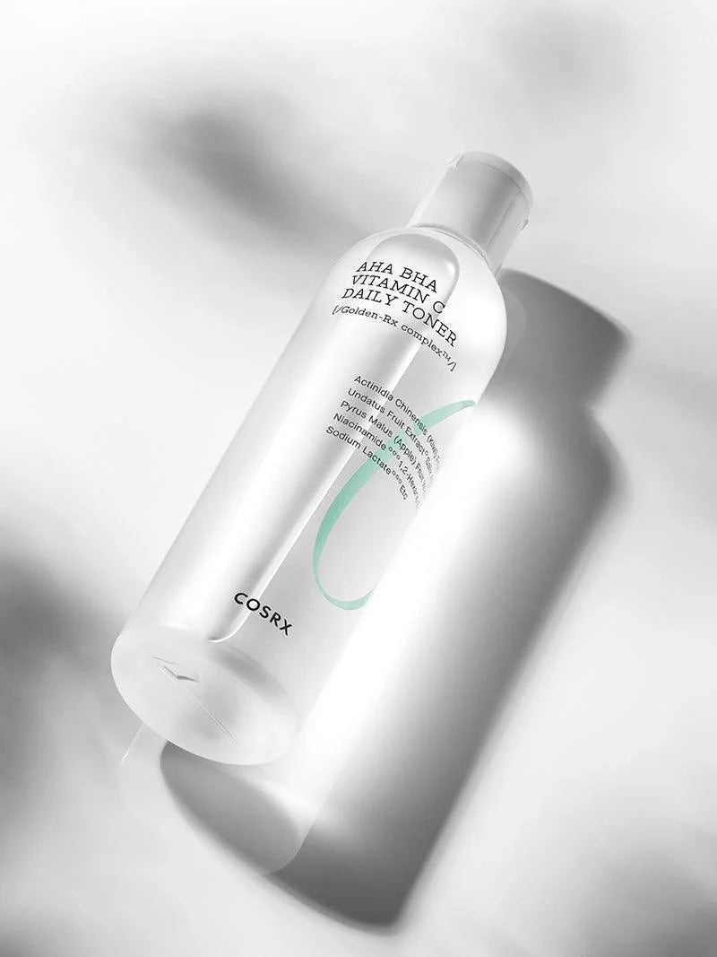 COSRX Refresh AHA BHA Vitamin C Daily Toner — vitamin C brightens for a healthy glow
