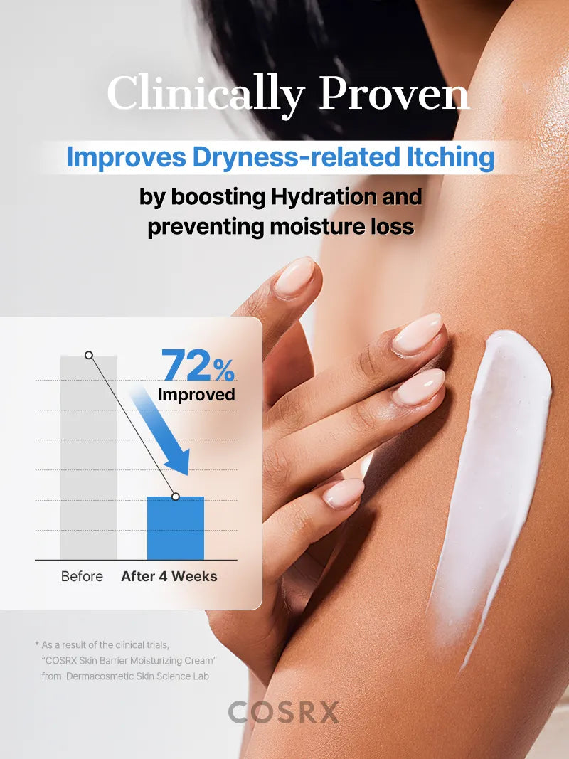 COSRX Skin Barrier Moisturizing Cream — ideal for dry and dehydrated skin