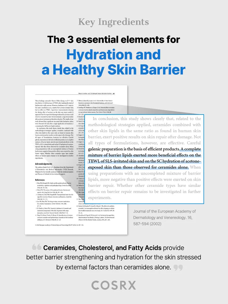 COSRX Skin Barrier Moisturizing Cream — how to use: apply as the last step of skincare