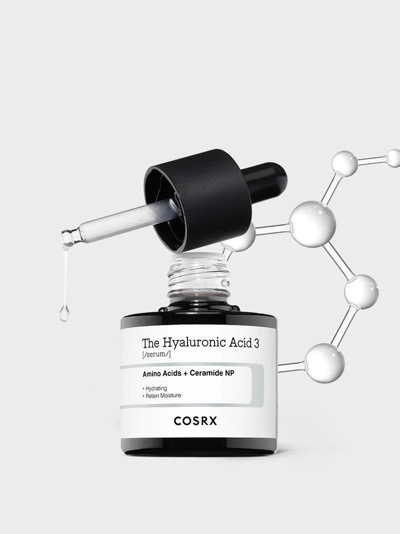 COSRX The Hyaluronic Acid 3 Serum — triple hyaluronic hydrating serum