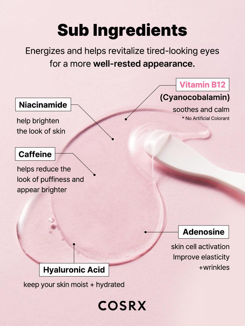 COSRX The Peptide Collagen Hydrogel Eye Patch — improve the look of elasticity and bounce