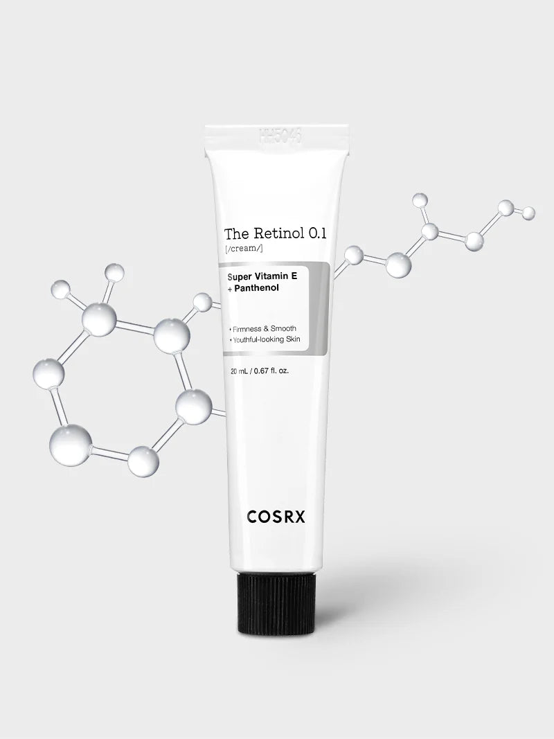 COSRX The Retinol 0.1 Cream — beginner-friendly retinol cream