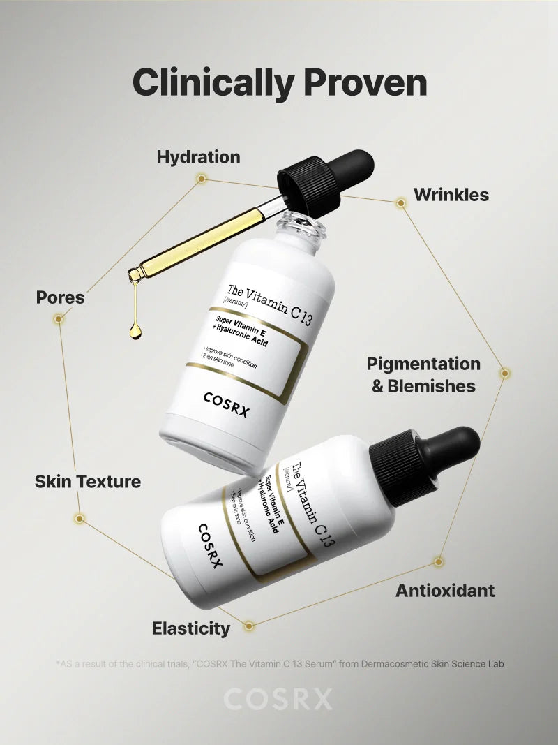COSRX The Vitamin C 13 Serum — antioxidant care defends against dullness