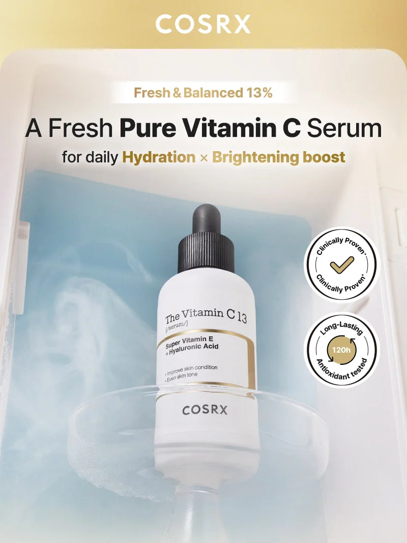 COSRX The Vitamin C 13 Serum — vitamin C brightens dull, uneven skin