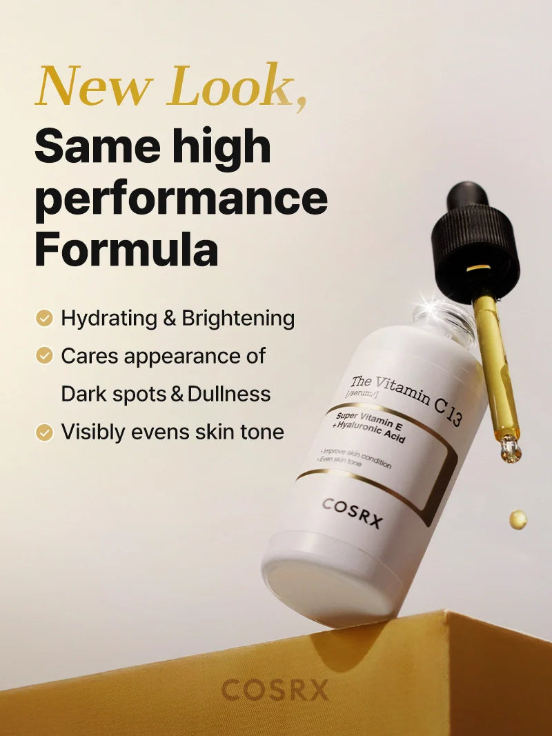 COSRX The Vitamin C 13 Serum — helps fade the look of dark spots