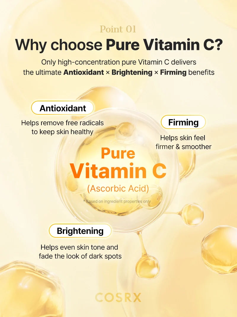 COSRX The Vitamin C 23 Serum — potent 23% concentration for visible results