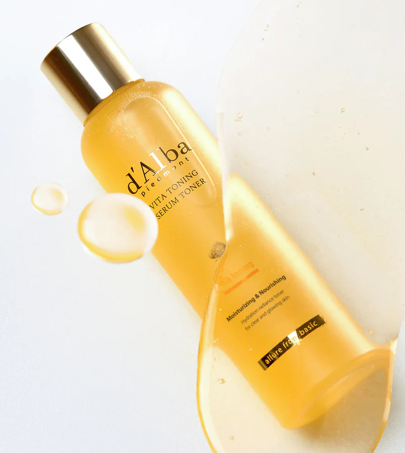 d'Alba Piedmont Vita Toning Serum Toner — vitamin complex