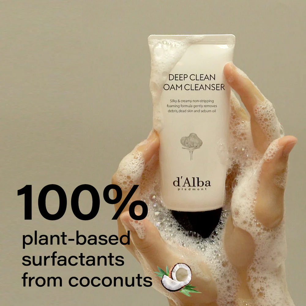 d'Alba White Truffle Deep Clean Foam Cleanser — white truffle complex