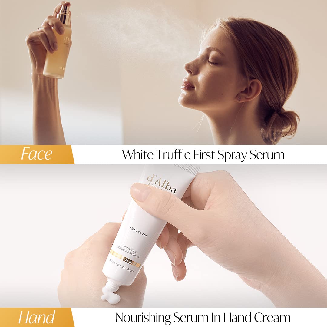 d'Alba White Truffle Nourishing Hand Serum in Cream — product view