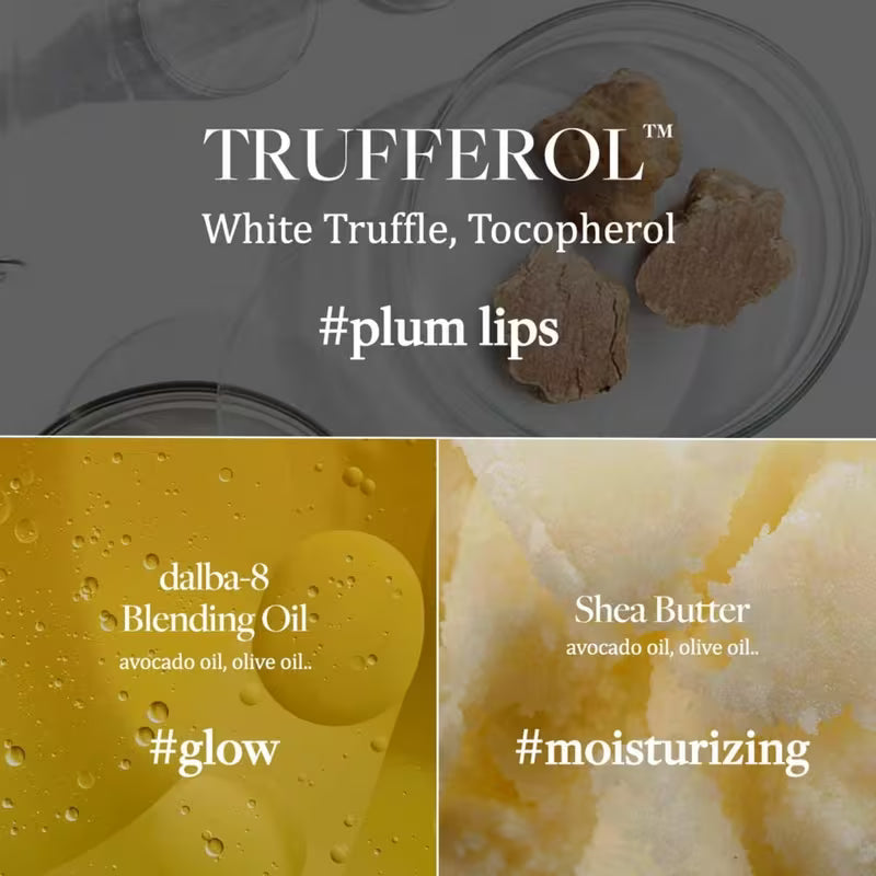 d'Alba White Truffle Nourishing Serum Lip Balm — front view