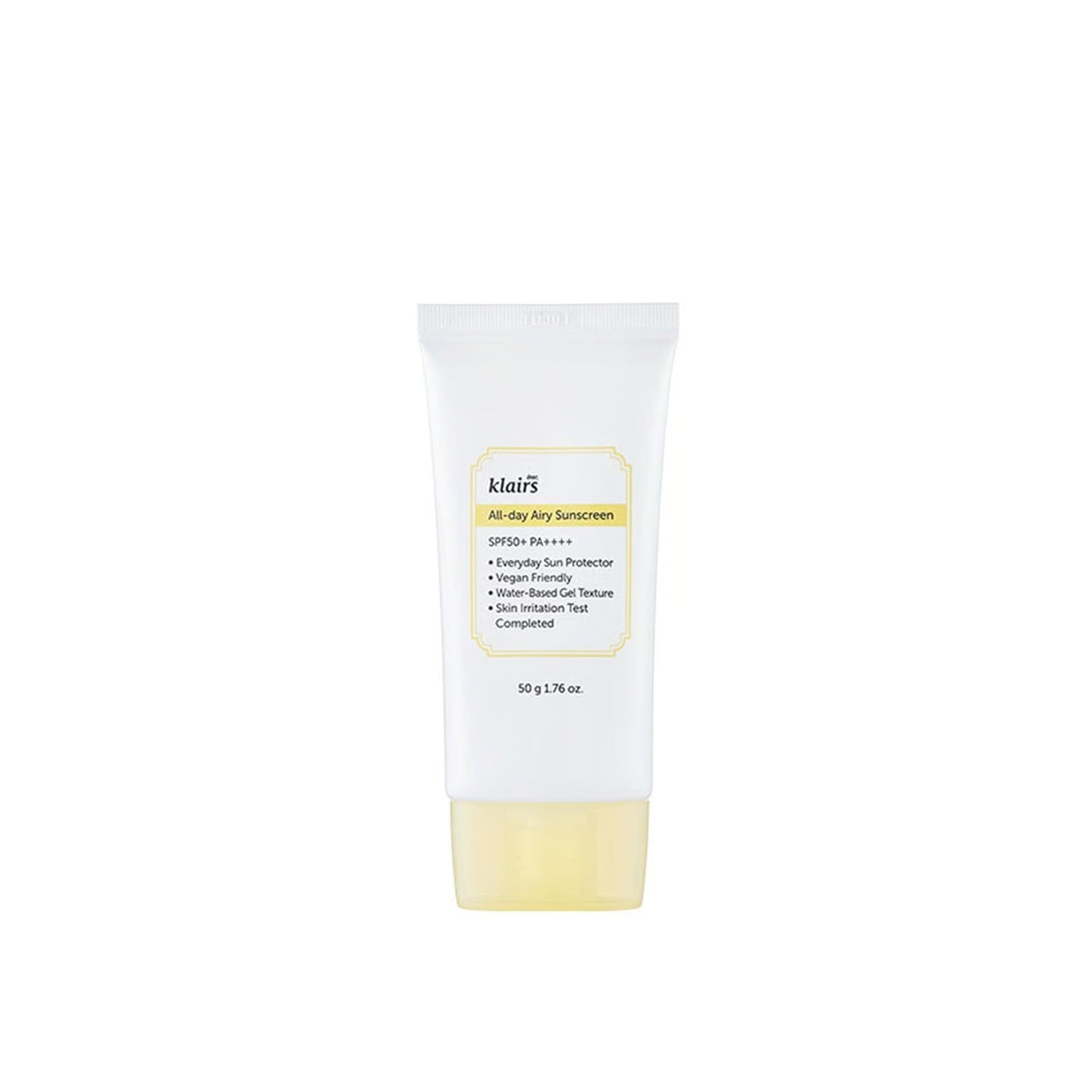 Dear Klairs All Day Airy Sunscreen — all day airy sunscreen
