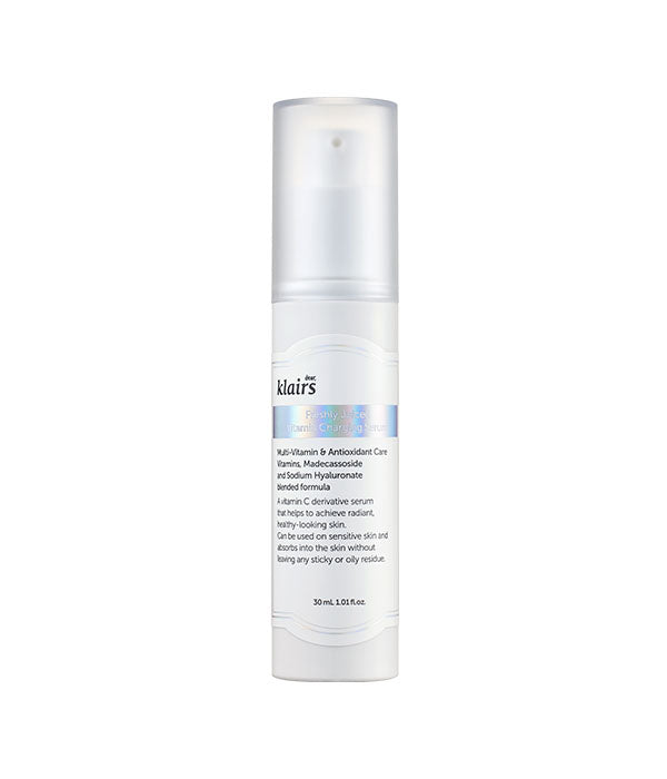Dear Klairs Freshly Juiced Vitamin Charging Serum — how to use: apply a few drops after toner