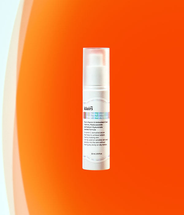 Dear Klairs Freshly Juiced Vitamin Charging Serum — gentle, soothing vitamin C formula