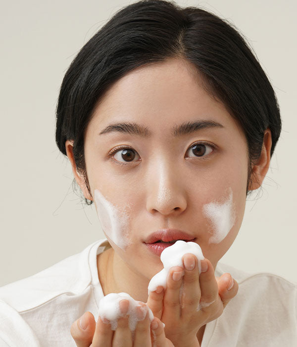 Dear Klairs Rich Moist Foaming Cleanser — leaves skin soft and moisturized