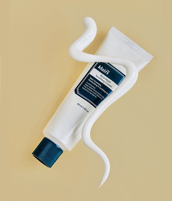 Dear Klairs Rich Moist Soothing Cream — deeply moisturizes for soft, supple skin