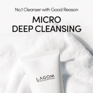 LAGOM غسول رغوي دقيق للوجه من سييل أب