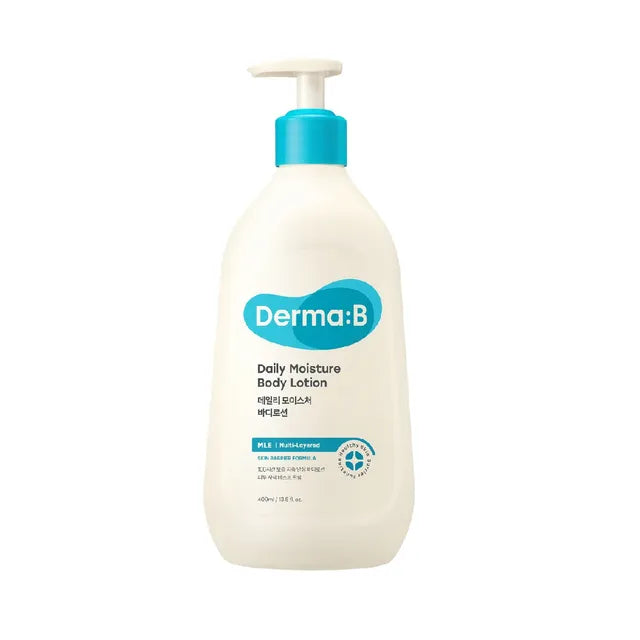 Derma:B Daily Moisture Body Lotion — soft hydrated skin