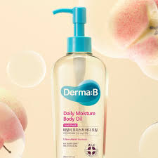 Derma:B Daily Moisture Body Oil Fresh Peach — product view