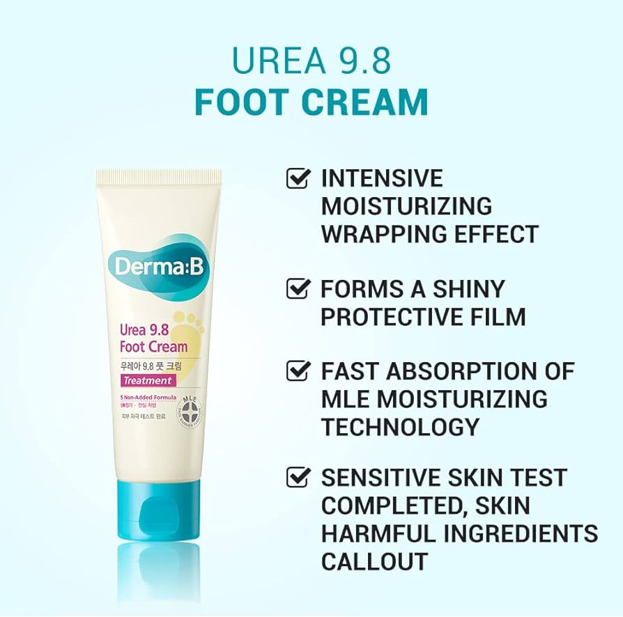 Derma:B Urea 9.8 Foot Cream — product view