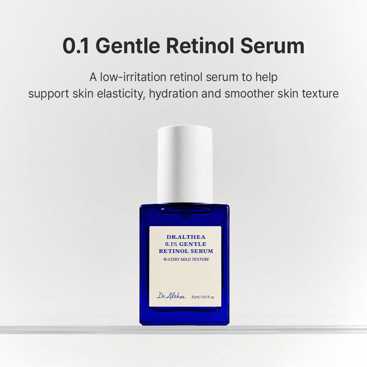 Dr. Althea 0.1 Gentle Retinol Serum — helps soften fine lines over time