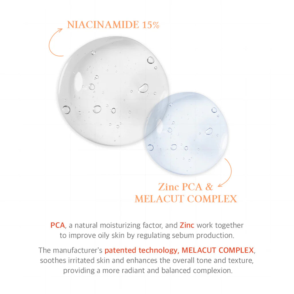 Dr. Althea 15% Niacinamide Purity Serum — minimizes the appearance of pores