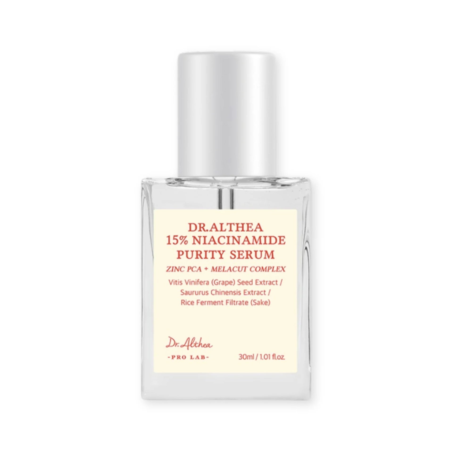 Dr. Althea 15% Niacinamide Purity Serum — pore-refining serum for clearer skin