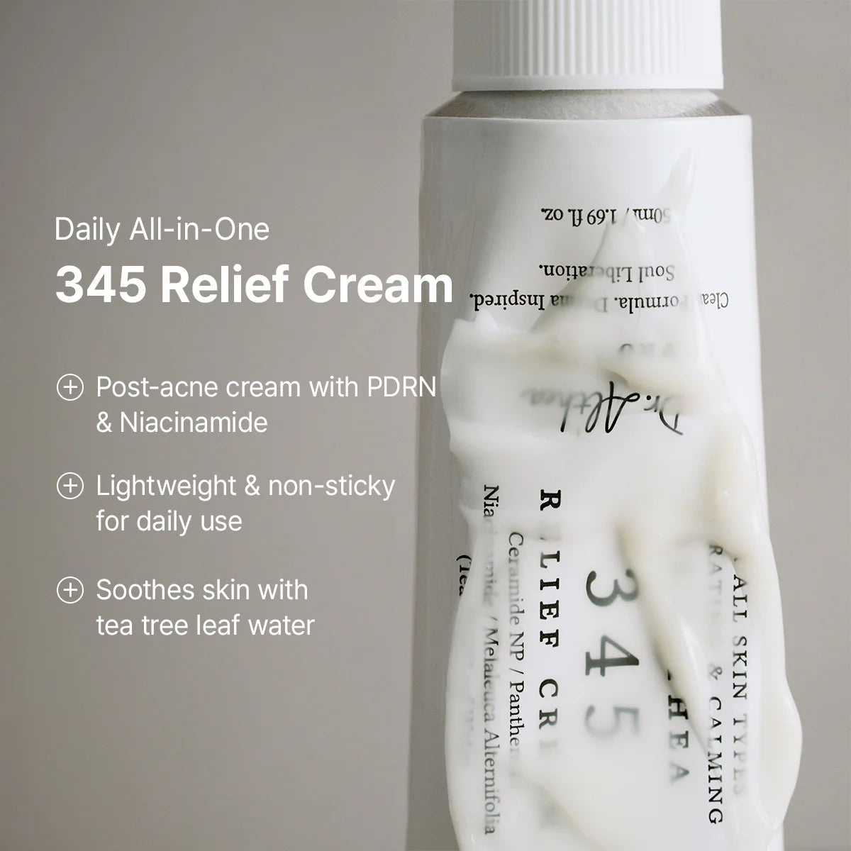 Dr. Althea 3-Step Hydration Care Set — step one, gentle cleanse