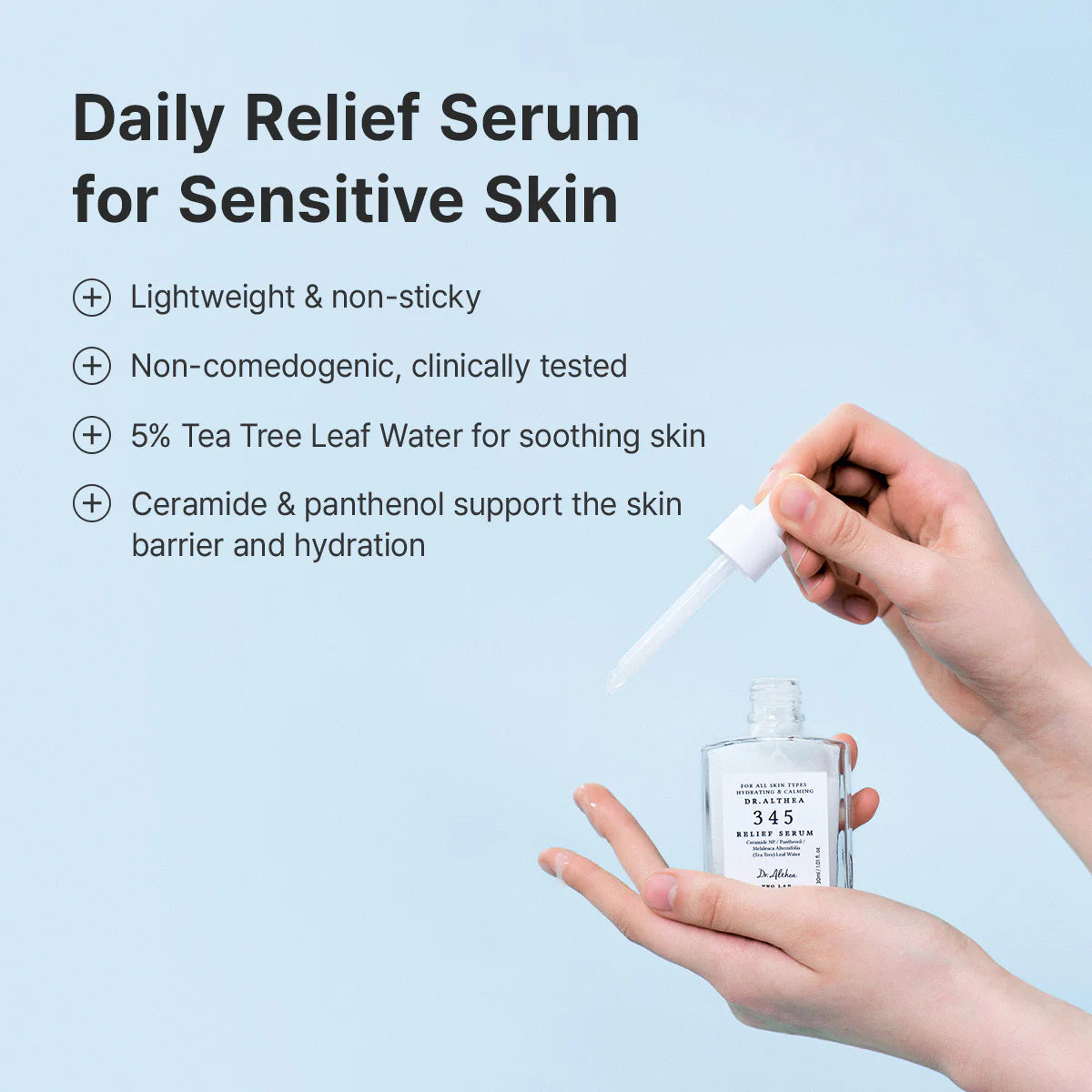 Dr. Althea 345 Relief Serum — helps strengthen a weakened moisture barrier