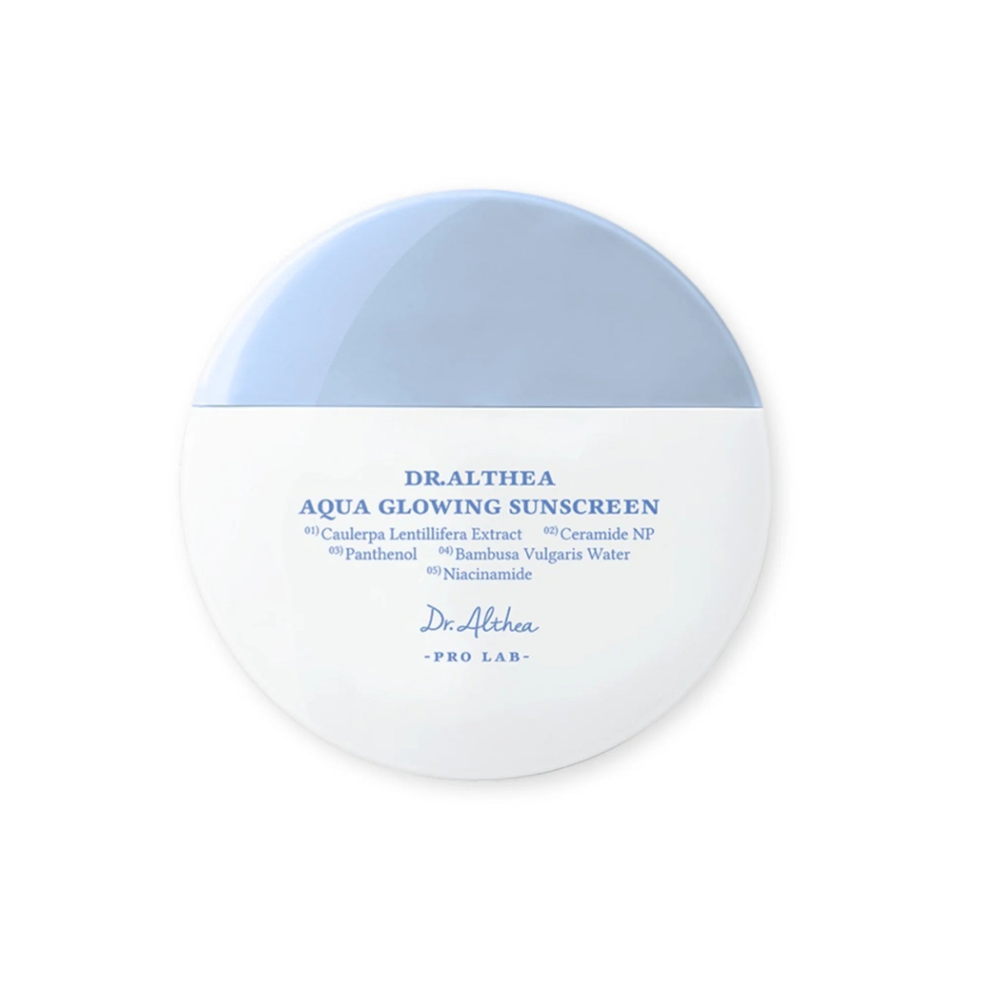 Dr. Althea Aqua Glowing Sunscreen — daily SPF with a glowing finish