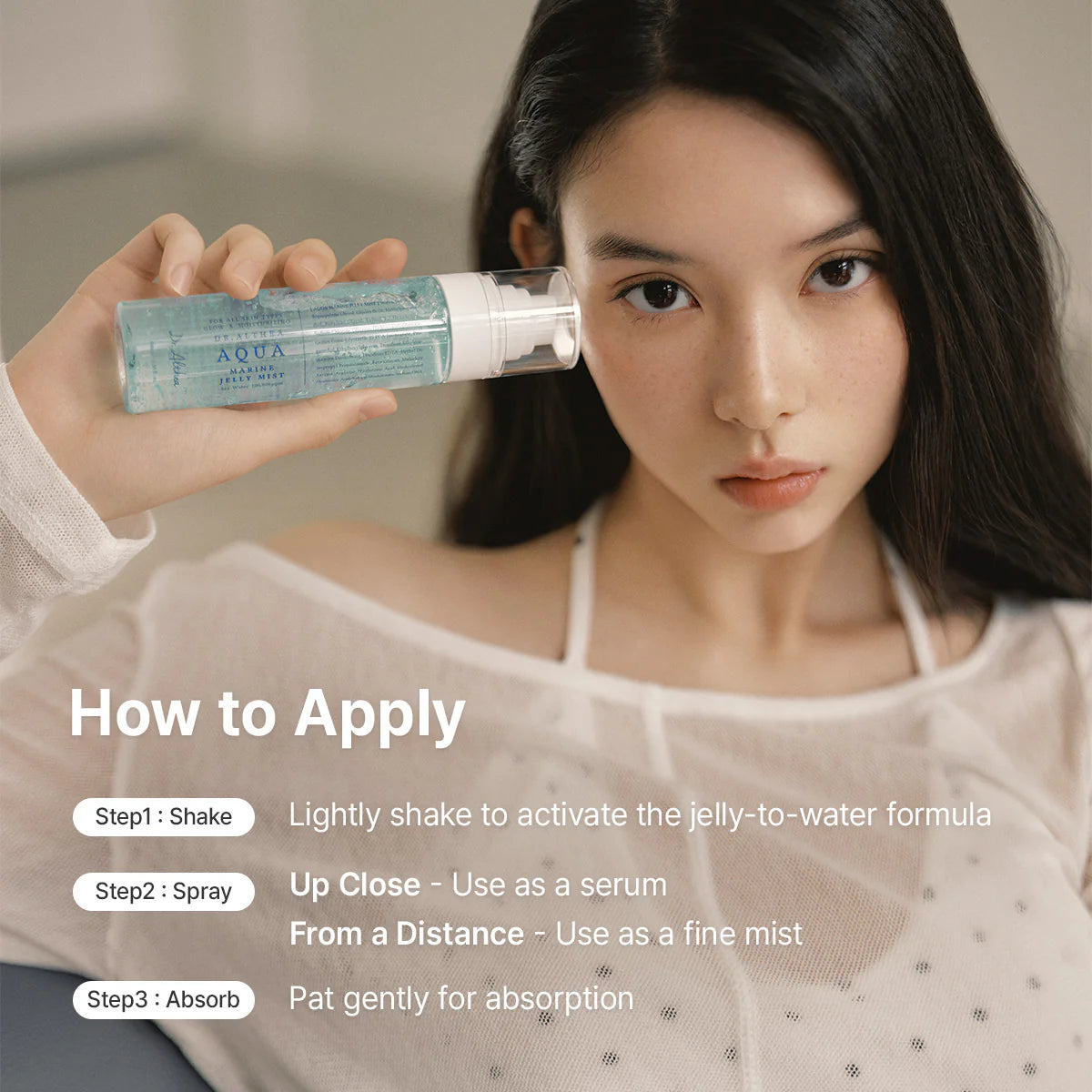 Dr. Althea Aqua Marine Jelly Mist — soothes tired, dry skin