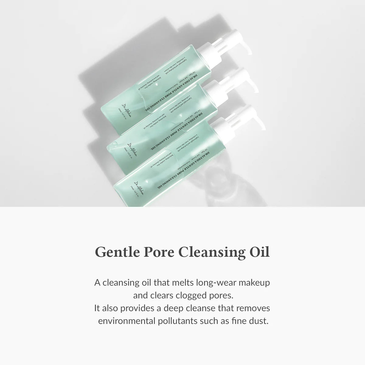 Dr. Althea Gentle Pore Vegan Cleansing Oil — helps clear clogged pores